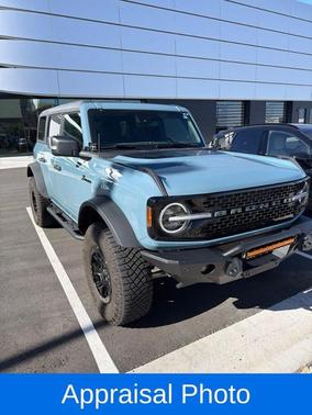 Blue 2023 Ford Bronco Wildtrak