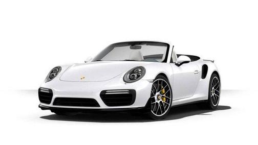 White 2017 Porsche 911 Turbo S