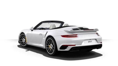 White 2017 Porsche 911 Turbo S