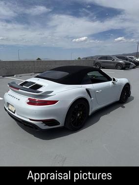 Carrara White Metallic 2017 Porsche 911 Turbo S