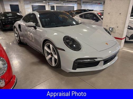 Gray 2025 Porsche 911 Turbo