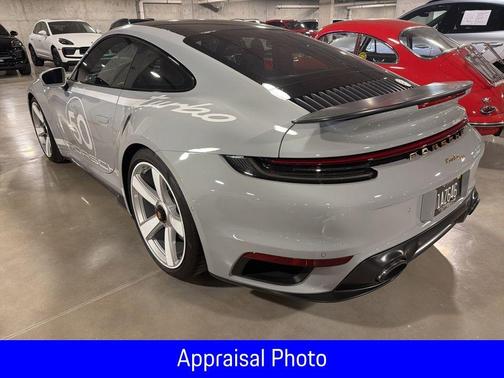 Gray 2025 Porsche 911 Turbo