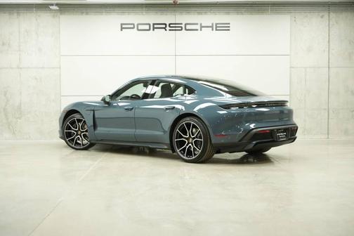 Pale Blue 2026 Porsche Taycan 4