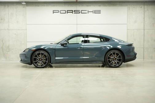 Pale Blue 2026 Porsche Taycan 4