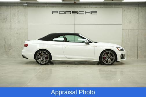 Ibis White w/ Black Roof 2023 Audi S5 3.0T Prestige