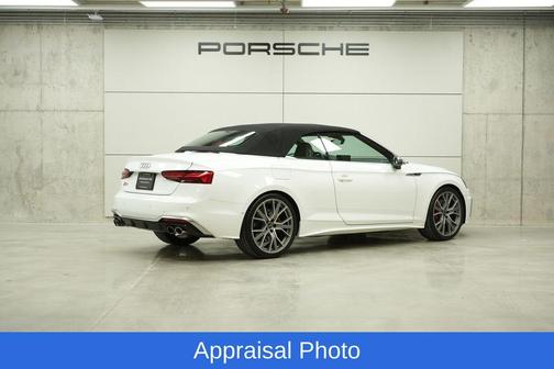 Ibis White w/ Black Roof 2023 Audi S5 3.0T Prestige