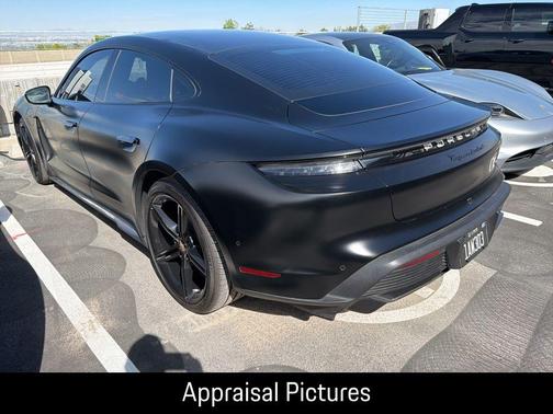 Black 2020 Porsche Taycan Turbo S