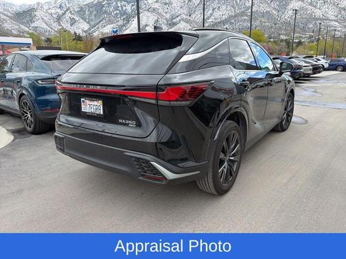 Black 2024 Lexus RX 350 F SPORT Handling