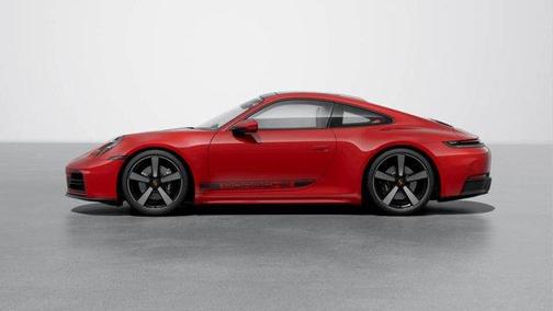Red 2025 Porsche 911 Carrera