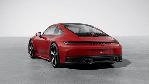 Red 2025 Porsche 911 Carrera