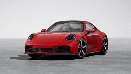 Red 2025 Porsche 911 Carrera