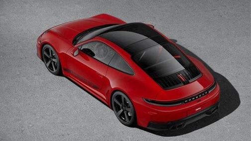 Red 2025 Porsche 911 Carrera