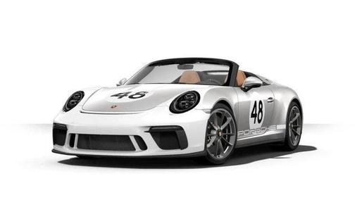 Silver Metallic 2019 Porsche 911 Speedster