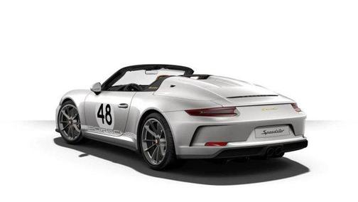 Silver Metallic 2019 Porsche 911 Speedster