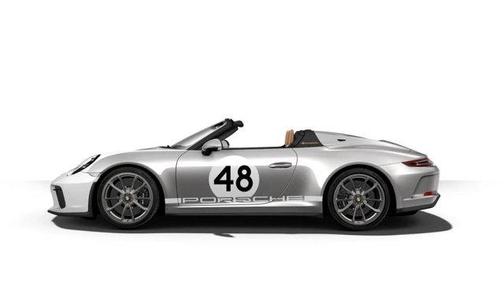 Silver Metallic 2019 Porsche 911 Speedster