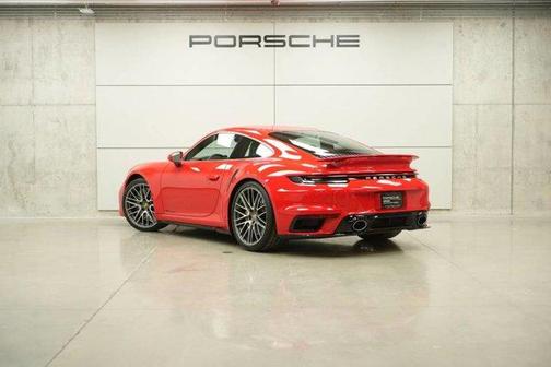 Red 2024 Porsche 911 Turbo S