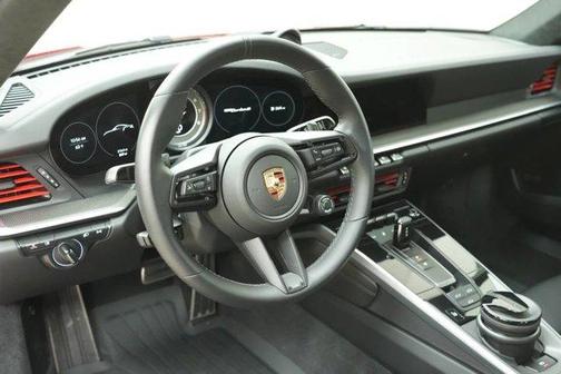 Red 2024 Porsche 911 Turbo S