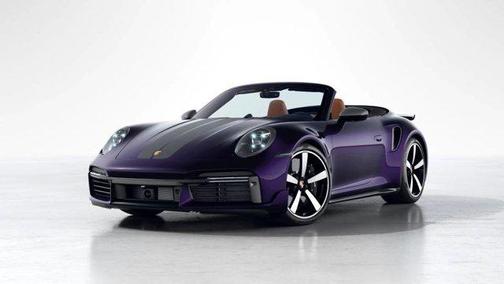Viola Metallic 2024 Porsche 911 Turbo S