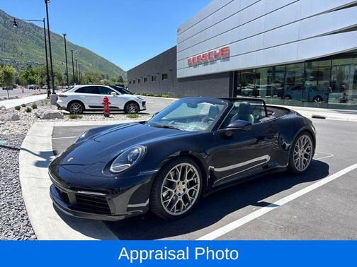 Black 2023 Porsche 911 Carrera 4S