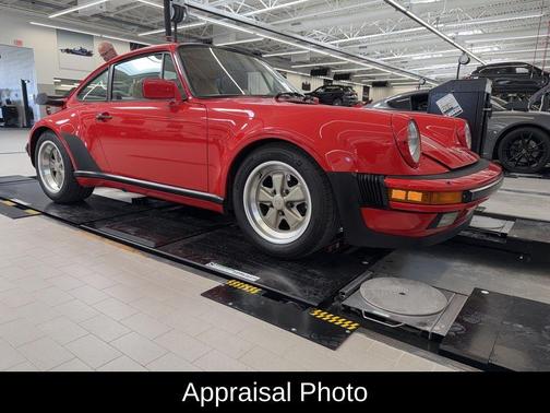 Red 1986 Porsche 911 Turbo