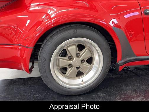 Red 1986 Porsche 911 Turbo