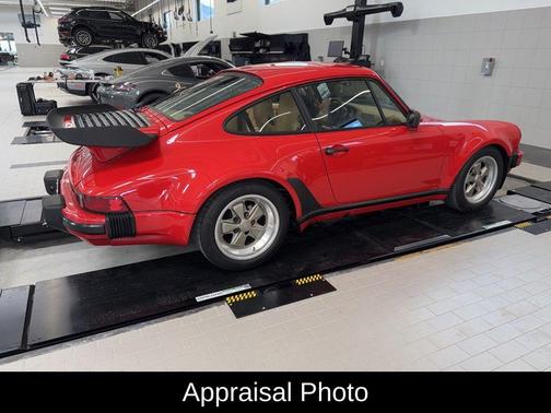 Red 1986 Porsche 911 Turbo