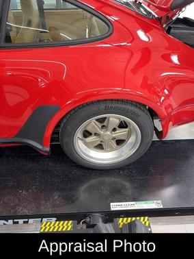 Red 1986 Porsche 911 Turbo