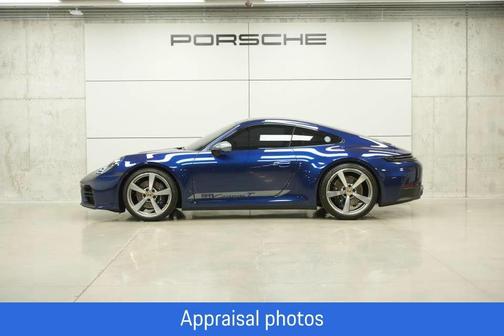 Blue 2025 Porsche 911 Carrera T