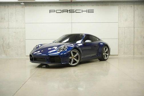 Blue 2025 Porsche 911 Carrera T