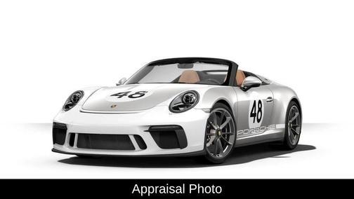 GT Silver Metallic 2019 Porsche 911 Speedster