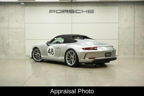 GT Silver Metallic 2019 Porsche 911 Speedster