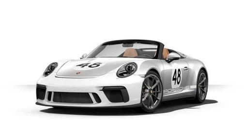 GT Silver Metallic 2019 Porsche 911 Speedster