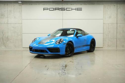 Shark Blue 2023 Porsche 911 Targa 4 GTS