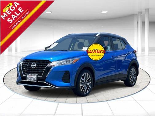 2 Tone Blue / Black 2023 Nissan Kicks SV