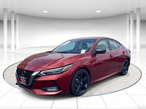 Scarlet Ember 2023 Nissan Sentra SR