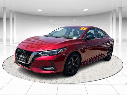Scarlet Ember 2023 Nissan Sentra SR