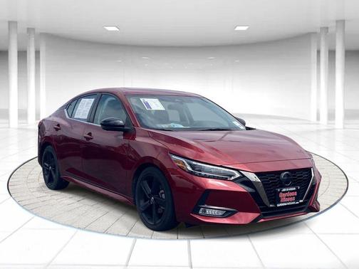 Scarlet Ember 2023 Nissan Sentra SR