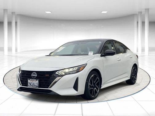 White 2025 Nissan Sentra SR