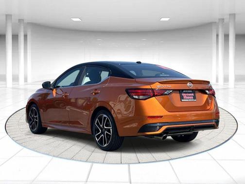 Orange 2025 Nissan Sentra SR