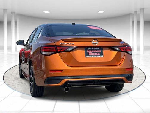 Orange 2025 Nissan Sentra SR