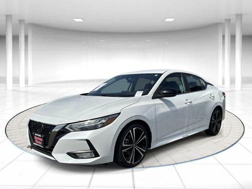 Aspen White 2023 Nissan Sentra SR