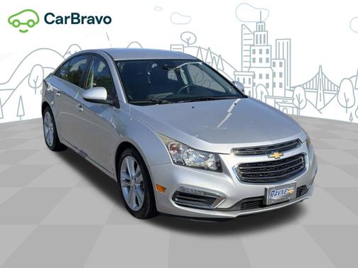 Silver Ice Metallic 2015 Chevrolet Cruze LTZ Sedan