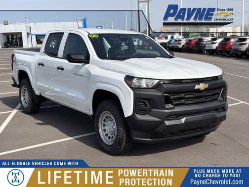 Summit White 2024 Chevrolet Colorado WT