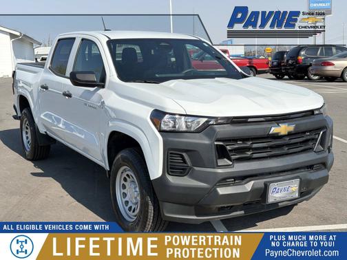 Summit White 2024 Chevrolet Colorado WT