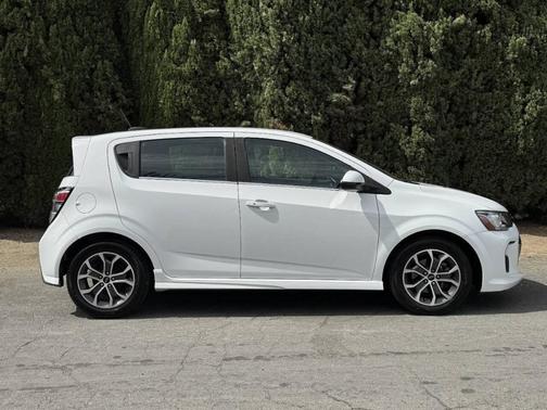 White 2020 Chevrolet Sonic LT