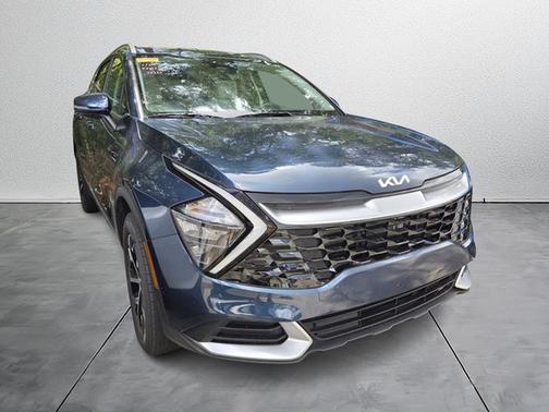 Vesta Blue 2023 Kia Sportage Hybrid EX