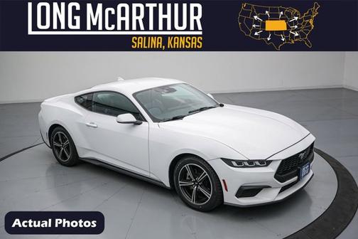 OXFORD WHITE 2024 Ford Mustang ECOBOOST PREMIUM