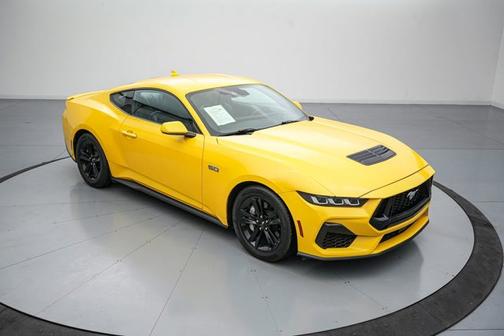 YELLOW SPLASH METALLIC 2024 Ford Mustang GT PREMIUM