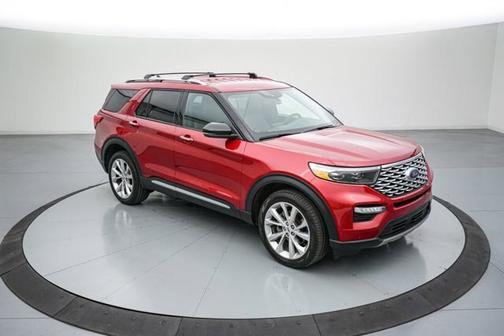 RAPID RED MET TINTED CC 2023 Ford Explorer PLATINUM