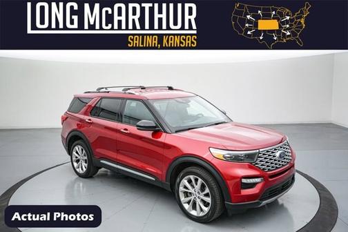 RAPID RED MET TINTED CC 2023 Ford Explorer PLATINUM